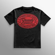 Franela "Grizzly Wheeler": Estilo Gráfico y Esencia de Taller