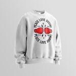 Sudadera "Peace, Love & Boxing": El Equilibrio del Guerrero