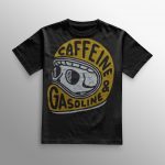 Franela "Caffeine & Gasoline": El Ritmo de la Carretera