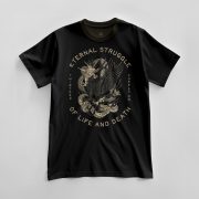 Franela "Eternal Struggle": Arte y Resistencia Urbana - Image 2